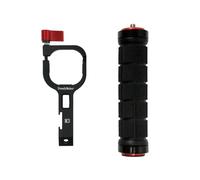 NovelGoal Camera Gimbal Handheld Mounting Clamp Extension Bracket with 1/4 Hole Cold Shoe Mount Compatible with Zhiyun Crane Cloud Crane M3 M3S (with Handle)