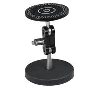 NovelGoal D66mm Magnetic Camera Mount with 360° Ball Head, Car Strong Magnet Base Phone Holder - Built-in 6 Magnets, Compatible with Hero 13, Action 4, Ins X4/X5 (with Magnetic Phone Holder)