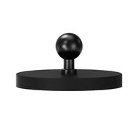 NovelGoal D66mm Magnetic Camera Mount with 360° Ball Head, Car Strong Magnet Base Phone Holder - Built-in 6 Magnets, Compatible with Hero 13, Action 4, Ins X4/X5 (17mm Ball Head)