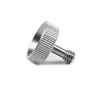 NovelGoal Diving Camera Screw 1/4" inch Quick Release Stainless Steel 304 Hand Screw for Handle Tray Bracket Underwater Photography (1 pcs)