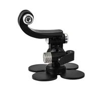NovelGoal Flexible Adhesive Mount Holder, Helmet Camera Mount Compatible with Hero 13/12, Action 5/4 | GO 3S/3 | ACE Pro 2/1 for Any Flat Curved Surface (3 Card Conversion Mount)