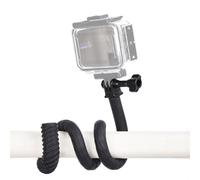 NovelGoal Flexible Camera Mount with 1/4"-20 Threaded, 360° Rotation Gooseneck Selfie Stick Bracket, Tube Arm Extension Holder for Hero13, InsX5, Tripod, Video Light