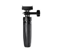 NovelGoal Handheld/Desktop Tripod for Hero 13, Action 5, Ace pro Extendable Selfie Stick, Action Camera Live Recording Support Stand with Cold Shoe Mount for Flash/Microphone (2 Cards Magnetic Mount)