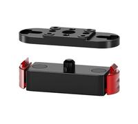 NovelGoal Magnetic Camera Quick Release Adapter Mount, Aluminum Tripod Mount Adapter, Magnetic Base with Quick Release Plate for Go-Pro 13/12/11, Selfie Sticks (1/4" Screw Hole Kit)