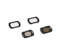NovelGoal Magnetic Filter Set Compatible with Osmo Pocket 3 Accessories, UV, CPL, ND8-256 Polarizer Filter with HD Multi Coated Optical Glass, Aluminum Frame (CPL+Adjustable ND+1/4 Black Soft+MC-UV)
