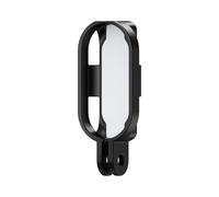 NovelGoal Magnetic Mount Compatible with GO 3S/GO 3, Vertical & Horizontal Action Camera Holder, Neck Hanging Mount Frame for Selfie Sticks Bicycle Helmet (Black Non-Charging Vertical)