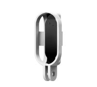 NovelGoal Magnetic Mount Compatible with GO 3S/GO 3, Vertical & Horizontal Action Camera Holder, Neck Hanging Mount Frame for Selfie Sticks Bicycle Helmet (Charging Vertical)