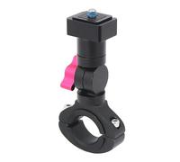 NovelGoal Motorcycle Handlebar Clamp Camera Mount, 30~32mm Aluminum Bike Clip Bracket, Light Mount Bracket for Action Camera (Type 3)