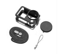 NovelGoal Silicone Protective Case for X5/Action6, Camera Protector Dustproof Anti-scratch Cover, Quick Release Frame Accessories (for Action 6 Camera)