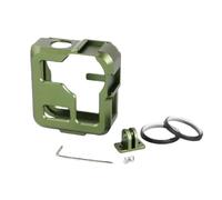 NovelGoal Sport Camera Case Aluminum Alloy Protective Case Cage for Hero Max Action Camera Frame Cover Protector Photography Rabbit Cage (Green)