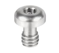 NovelGoal Stainless Steel Inch 1/4 Quick Release Screws 4.0mm Opposite Socket 1/4-20 * 10mm Camera Screws for DSLR Sports Camera for Quick Release Plate Rabbit Cage