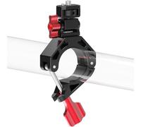 NovelGoal Super Clamp, Handlebar Clamp with Ball Head & 1/4" Screw, Camera Mount Adapter, High Load-Bearing Motorcycle Bike Pole Tube Camera Holder (1/4 Screw/Positioning Colu)