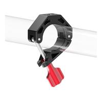 NovelGoal Super Clamp, Handlebar Clip with Ball Head & 1/4" Screw, Camera Mount Adapter, High Load-Bearing Motorcycle Bike Pole Tube Camera Holder (Only Clamp)