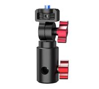 NovelGoal Tripod Quick Release Adapter, Aluminum Tripod Mount Light Stand Holder 1/4"-20 Ball Head Bracket Compatible with Photography Accessories with a Diameter of 10-16mm (Type 3)