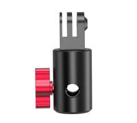 NovelGoal Tripod Quick Release Adapter, Aluminum Tripod Mount Light Stand Holder 1/4"-20 Ball Head Bracket Compatible with Photography Accessories with a Diameter of 10-16mm (Type 2)