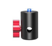 NovelGoal Tripod Quick Release Adapter, Aluminum Tripod Mount Light Stand Holder 1/4"-20 Ball Head Bracket Compatible with Photography Accessories with a Diameter of 10-16mm (Type 1)