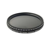 NovelGoal Universal Camera Adjustable ND2-400 Lens Medium Gray Density Filter Photo Camera Filter 52/58/67/77 Mm (52mm)