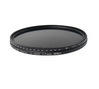 NovelGoal Universal Camera Adjustable ND2-400 Lens Medium Grey Density Filter Photo Camera Filter 52/58/67/77mm (77mm)