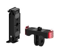 NovelGoal Waterproof Battery Door Cover, Magnetic Quick Release Replacement Side Door Battery Cover Compatible with Go-Pro 13/12/11/10/9 Action Camera (Combo 2)