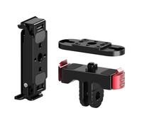 NovelGoal Waterproof Battery Door Cover, Magnetic Quick Release Replacement Side Door Battery Cover Compatible with Go-Pro 13/12/11/10/9 Action Camera (Combo 1)