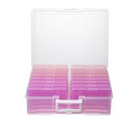 novelinks Photo Storage Boxes with Handle, Photo Organizers and Storage