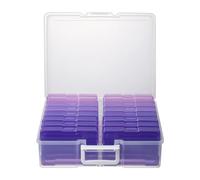 novelinks Photo Storage Boxes with Handle, Photo Organizers and Storage