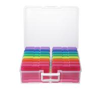 novelinks Photo Storage Boxes with Handle, Photo Organizers and Storage