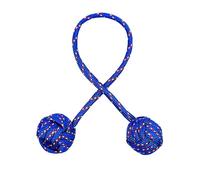 Novelties for Kids 5 Years Two Beads And One Rope Baole Beads Fingertip Finger Decompression And Decompression Toys Fingertip Skill Toys Beginner Trouble (Blue, 25. 5X2. 5cm)