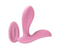 Novelties Secrets Rain G-spot and Clit Vibe USB Rechargeable Silicone Massager for Internal and External Relaxation and Multi-Speed Vibration