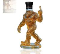 Novelty 3D Bigfoot Design Whiskey Bottle Decanter,Unique Wine Decanter, Funny Bigfoot Whiskey Bottle,Decorative Glass Bottles