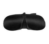 Novelty 3D Sleeping Eyeshade Eye Mask Black Polyester | Home and Travel Use, Unique Shaped Design, Allows Free Eye Movement, Blocks Ambient Light