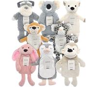Novelty Animal Hot Water Bottle - 8 Animals to Collect - Perfect for Kids - Gift Idea - Dog/Koala/Polar Bear/Lion/Leopard/Rabbit/Penguin/Monkey (Monkey)