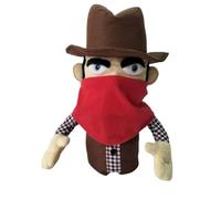 Novelty Bandit Cowboy Golf Plush Driver Headcover