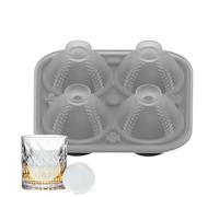 Novelty Baseball Mold Fun Shapes Large Mold Easy Silicone Construction Ensures Dishwasher Safe