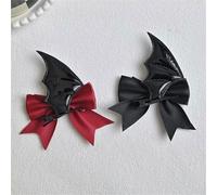 Novelty Bat Wing Devil Hair Clip For Adult Kids Cosplay Party Headwear Halloween Hairpin Set For Costume Parties 2PCS