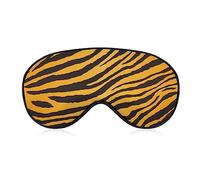 Novelty Blackout Eye Mask,Tiger Animal Print Sleep Masks Sleeping Mask Blindfold Eye Cover Eye Shade with Adjustable Strap for Men Women Teen Boys Girls Kids Travel