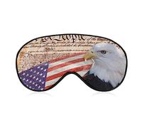 Novelty Blackout Eye Mask,We The People Sleep Masks Sleeping Mask Blindfold Eye Cover Eye Shade with Adjustable Strap for Men Women Teen Boys Girls Kids Travel