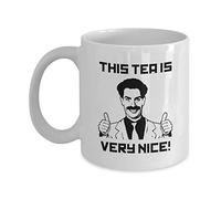 Novelty Borat - This Tea is Very Nice! Funny Gift Slogan Mug SK400