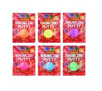 Novelty Bouncing Putty Toy Party Bag Fillers Fetes Lucky Dip Gifts Various Qty's
