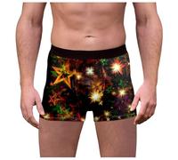 Novelty Boxer Shorts Men, Novelty Boxers for Men, Printed Underwear with Comfortable Breathable Boxers Novelty Elk Shorts Trunks Personalised Funny Gifts for Him Boyfriend