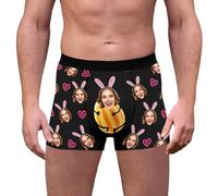 Novelty Boxer Shorts-Mens Underwear Boxers-Men's Underwear for Everyday Comfort and Support from a Trusted Men's (Black- M)