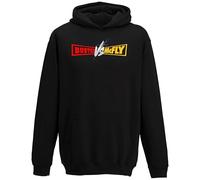 Novelty Busted vs McFly World Tour Hoodie, Brit Pop Retro British Music Fans Inspired Concert Poster Graphic Sweathirt, Gift Unisex Top(XL, Black)