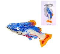 Novelty Catfish Claw Clip Blue Freshwater Fish Hair Accessories Cellulose Acetate Fish Hair Clip Unique Decorative Hair Clip(Catfish)