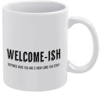 Novelty Ceramic Coffee Mug - Funny, I'm The Maid of Honor Bitch, Ceramic Cup, White with Black Handle and Inner 11Oz