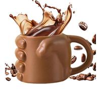 Novelty Coffee Mug - Ceramic Mug with Handle, Funny Drinks for Tea Juice Milk Water Reusable Camping Travel Home Kitchen Women Christmas Birth