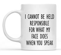 Novelty Coffee Mug Drinking Cup Sarcastic Mug Funny Coffee Mug Sarcastic Coffee Mug Rude Mug Funny Gift for Coworker Funny Mugs Mugs with Quotes 11Oz Gift for Women Men