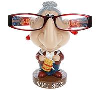 Novelty Comic Specs Glass Holder Dad Grandad Nan Mum Reading Glasses Stand Gift For Parents Gift For Grandparents HTUK® (Comic Nan)