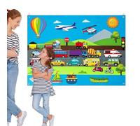 Novelty Creative Display Panel - Special Flannel Visual Activity Board, Robust Story Character Teaching Aid, Novelty Child Story Time Item | Resilient Home Learning Wall Kit For Skill Building