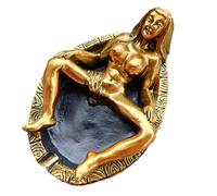 Novelty Creative Sexy Girl Ashtray Resin Indoor Ashtray Home Office Decoration Desktop Smoking Ash Tray Outdoors Portable Cigarettes Ashtray