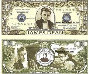 Novelty Dollar James Dean Rebel Without A Cause Dollar Bills X 2 New